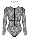 Body harnais dentelle et velours Body harnais dentelle et velours