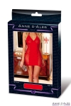 Robe rouge Dernier Tango - Anne d'Alès Robe rouge Dernier Tango - Anne d'Alès