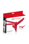 Double gode ceinture rouge - Fetish Tentation Double gode ceinture rouge - Fetish Tentation