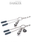 pinces à tétons avec chaine - Fifty shades darker pinces à tétons avec chaine - Fifty shades darker