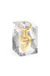 Plug bijou aluminium gold M - Hidden Eden Plug bijou aluminium gold M - Hidden Eden